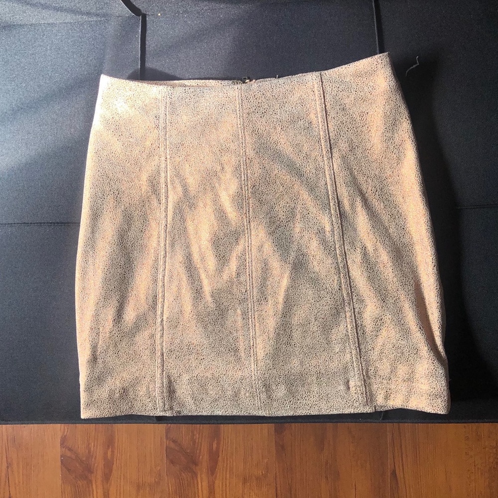 Free People champagne skirt